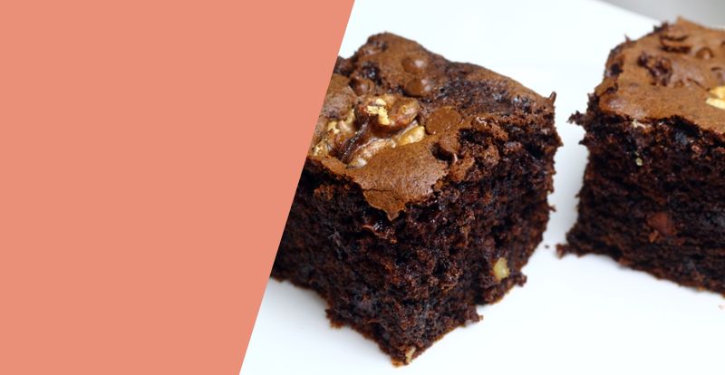 Brownies de chocolate caseros